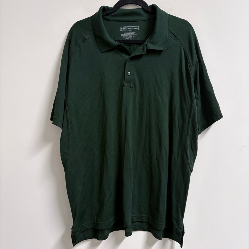 5.11 Paramount Tactical Polo Size XL‎ Dark Green